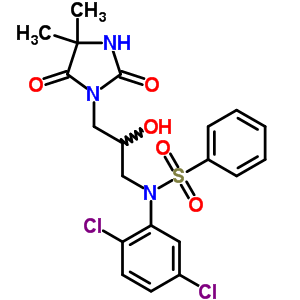 N-(2,5-ȱ)-n-[3-(4,4-׻-2,5---1-)-2-u-]Y(ji)(gu)ʽ_6079-78-3Y(ji)(gu)ʽ