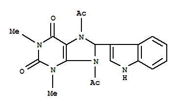 7,9--3,7,8,9-Ě-8-(1H--3-)-1,3-׻-1H--2,6-ͪY(ji)(gu)ʽ_71253-43-5Y(ji)(gu)ʽ