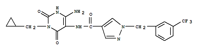 n-[4--1-(h(hun)׻)-1,2,3,6-Ě-2,6--5-]-1-[[3-(׻)]׻]-1H--4-Y(ji)(gu)ʽ_752222-86-9Y(ji)(gu)ʽ