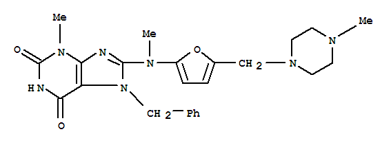 3,7--3-׻-8-[׻[5-[(4-׻-1-)׻]-2-߻]]-7-(׻)-1H--2,6-ͪYʽ_777813-77-1Yʽ