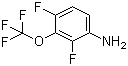 3-氨基-2,6-二氟(三氟甲氧基)苯結構式_153338-24-0結構式 3-氨基-2,6-二氟(三氟甲氧基)苯結構式_153338-24-0結構式