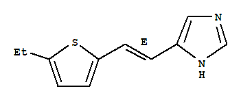 (9ci)-4-[(1e)-2-(5-�һ�-2-���)��ϩ]-1H-����Y(ji��)��(g��u)ʽ_443923-56-6�Y(ji��)��(g��u)ʽ