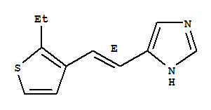 (9ci)-4-[(1e)-2-(2-�һ�-3-���)��ϩ]-1H-����Y(ji��)��(g��u)ʽ_443923-58-8�Y(ji��)��(g��u)ʽ
