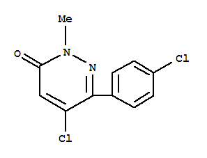 5--6-(4-ȱ)-2-׻-3(2H)-ͪY(ji)(gu)ʽ_849021-02-9Y(ji)(gu)ʽ