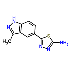 5-(3-�׻�-1H-����-5-��)-1,3,4-�����-2-���Y(ji��)��(g��u)ʽ_885223-59-6�Y(ji��)��(g��u)ʽ